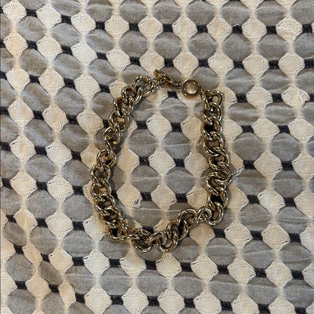Chunky Gold Link Necklace